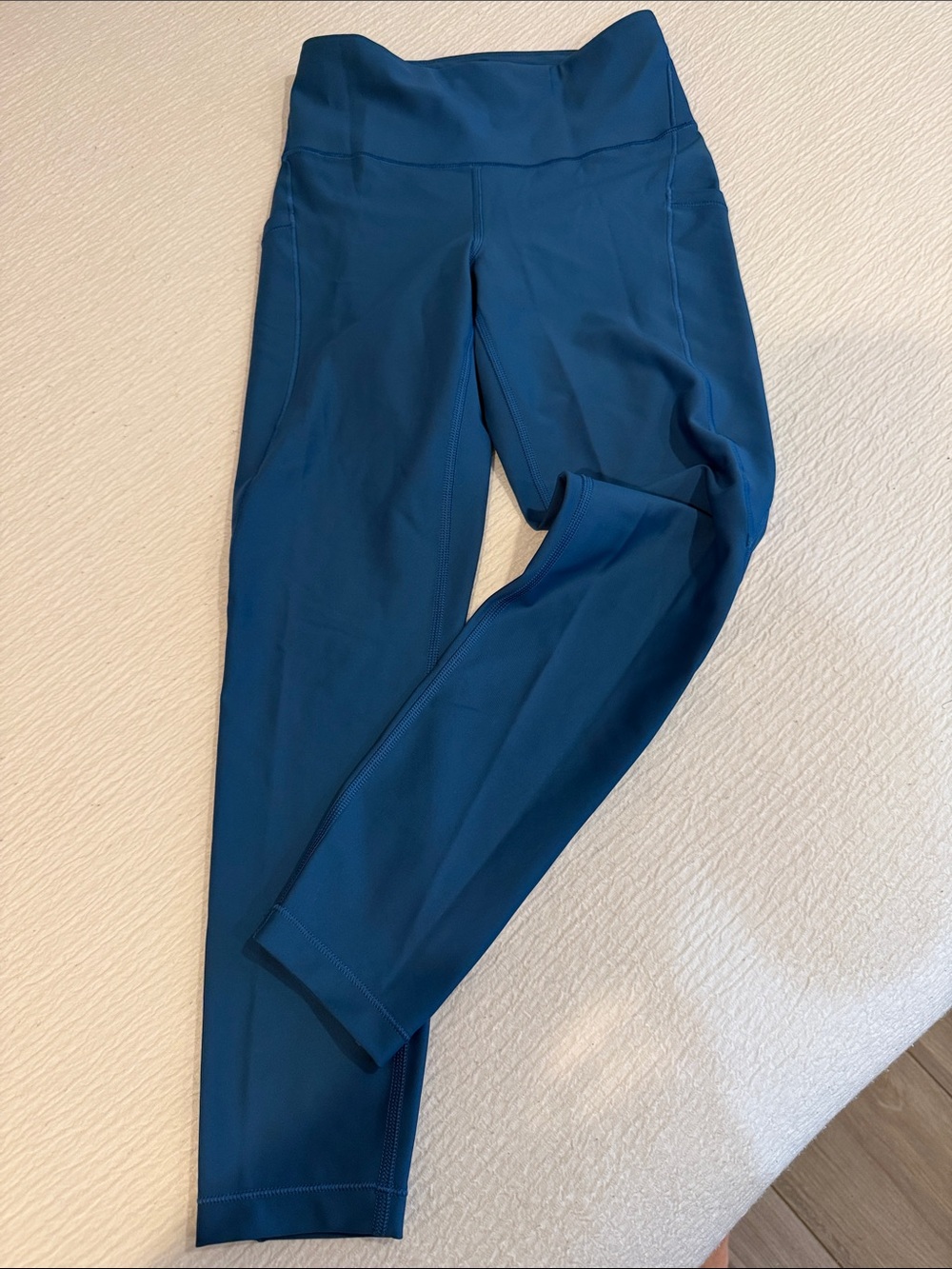 High-Rise Teal Active Leggings